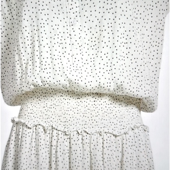 RAILS Angelina White Mini Dress with Black Stars. - Picture 8 of 14